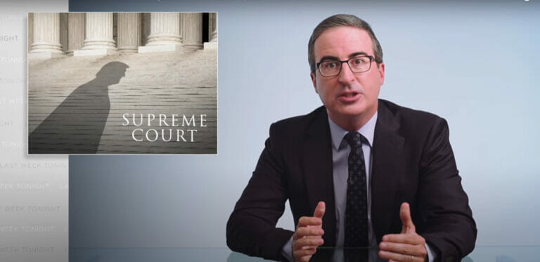 John Oliver Says Amy Coney Barrett Nomination Means “We Lost”